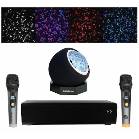 Plugit Bluetooth Karaoke with Two Mics LED PL3838038